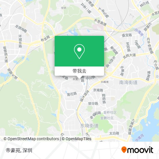 帝豪苑地图