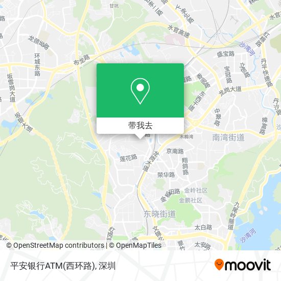 平安银行ATM(西环路)地图