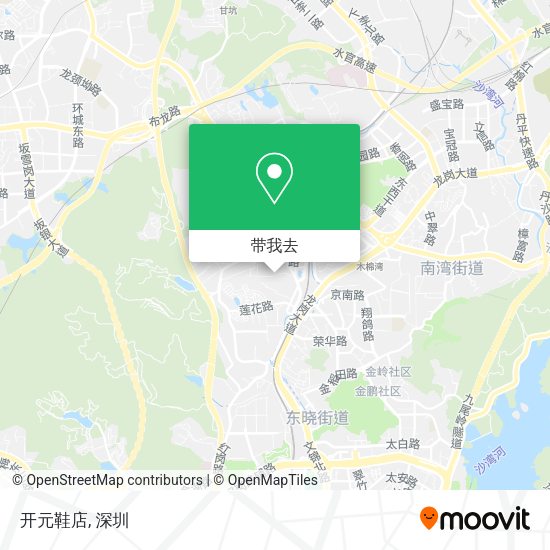 开元鞋店地图