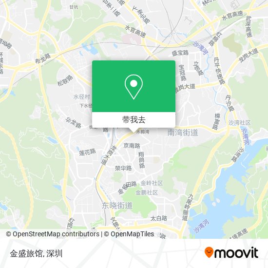 金盛旅馆地图