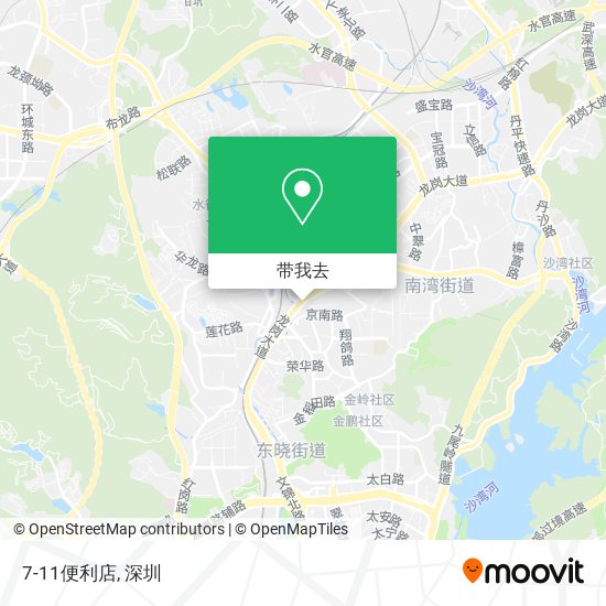 7-11便利店地图