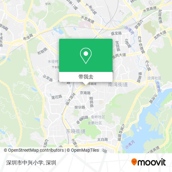 深圳市中兴小学地图
