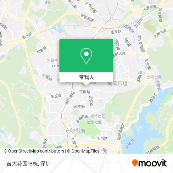 吉大花园-B栋地图