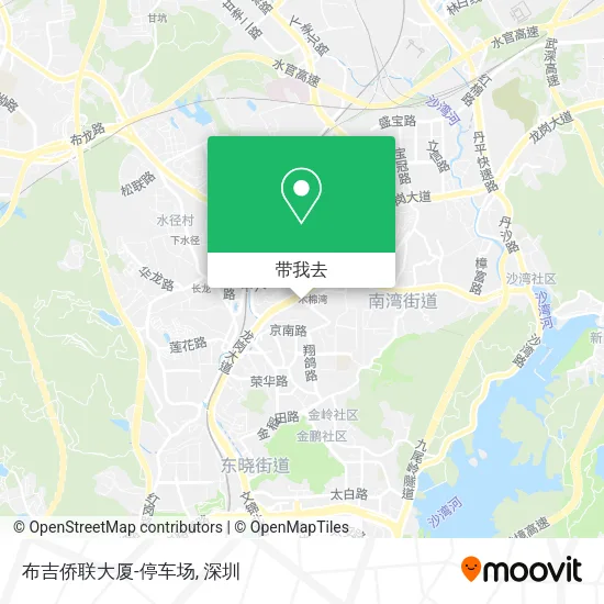 布吉侨联大厦-停车场地图