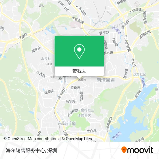 海尔销售服务中心地图