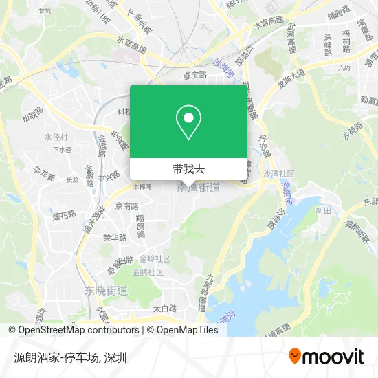 源朗酒家-停车场地图