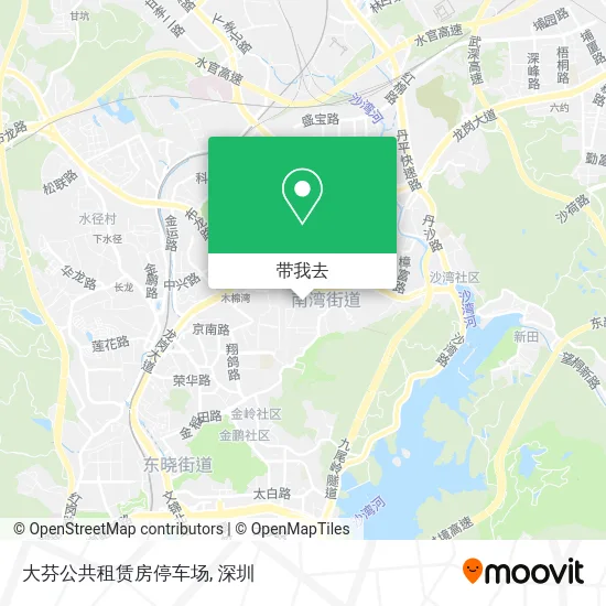 大芬公共租赁房停车场地图