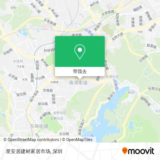 星安居建材家居市场地图