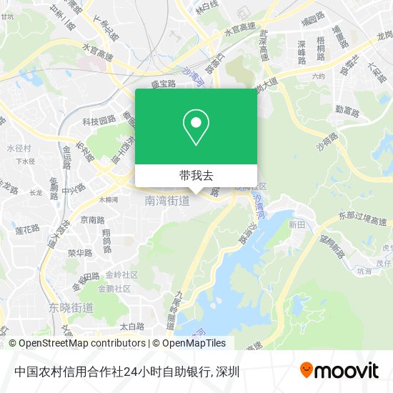 中国农村信用合作社24小时自助银行地图