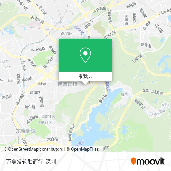 万鑫发轮胎商行地图