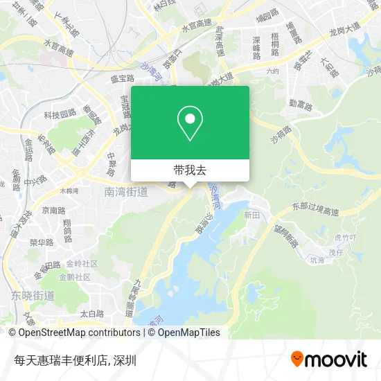 每天惠瑞丰便利店地图
