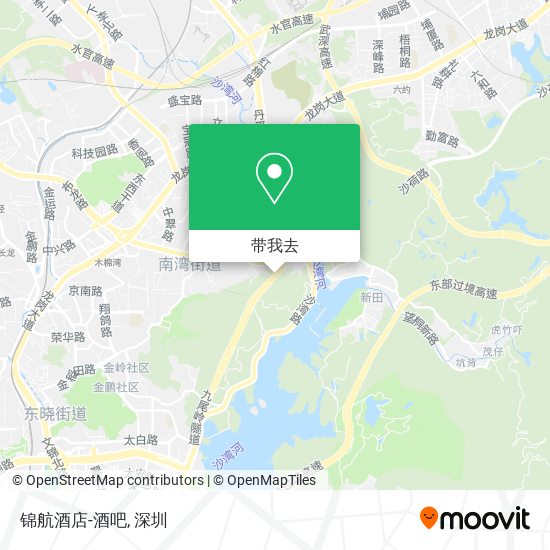 锦航酒店-酒吧地图