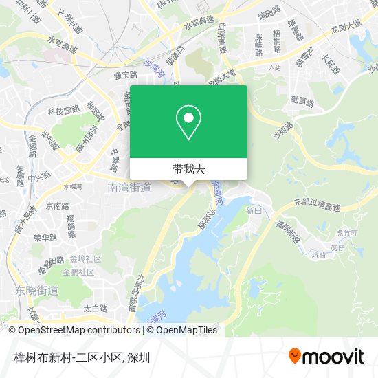 樟树布新村-二区小区地图
