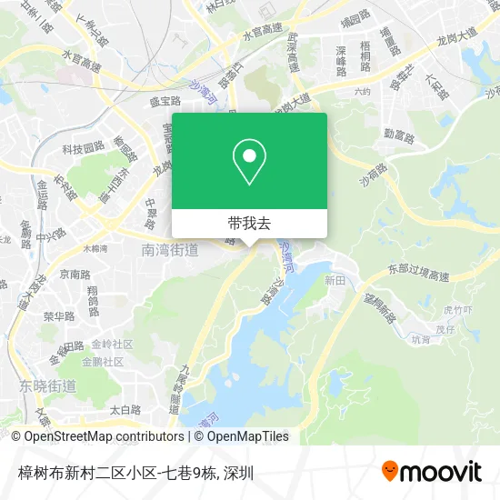 樟树布新村二区小区-七巷9栋地图