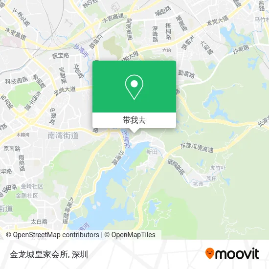 金龙城皇家会所地图