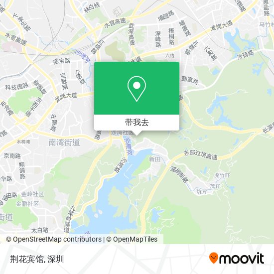 荆花宾馆地图