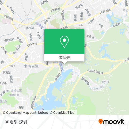 3D造型地图
