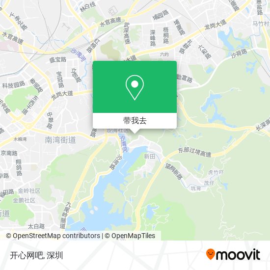 开心网吧地图