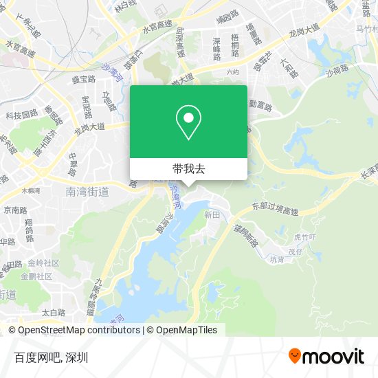 百度网吧地图