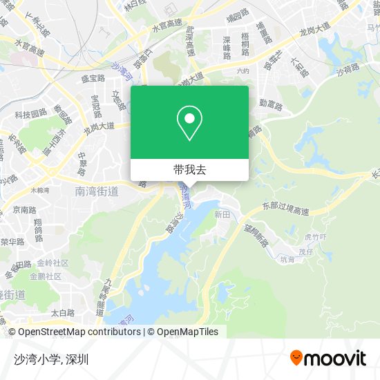 沙湾小学地图