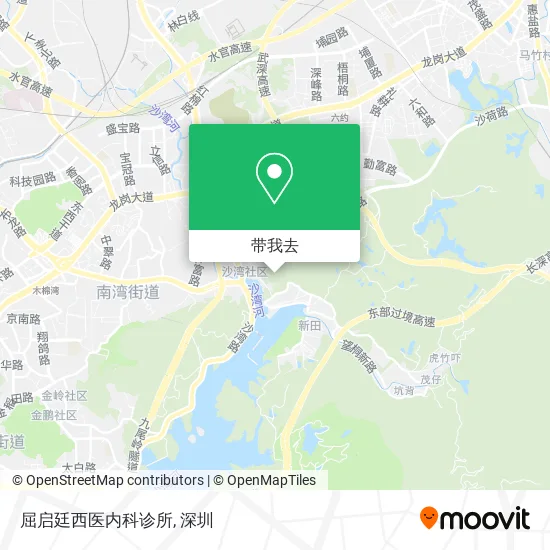 屈启廷西医内科诊所地图