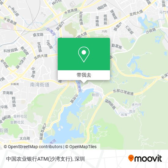 中国农业银行ATM(沙湾支行)地图