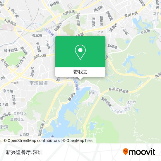 新兴隆餐厅地图