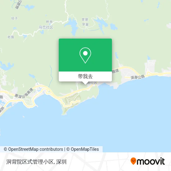洞背院区式管理小区地图