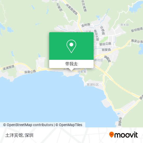 土洋宾馆地图