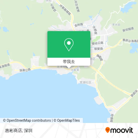 惠彬商店地图