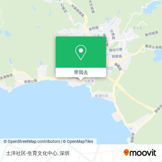 土洋社区-生育文化中心地图