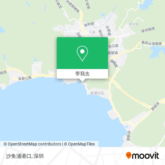 沙鱼涌港口地图
