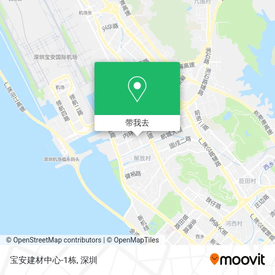宝安建材中心-1栋地图