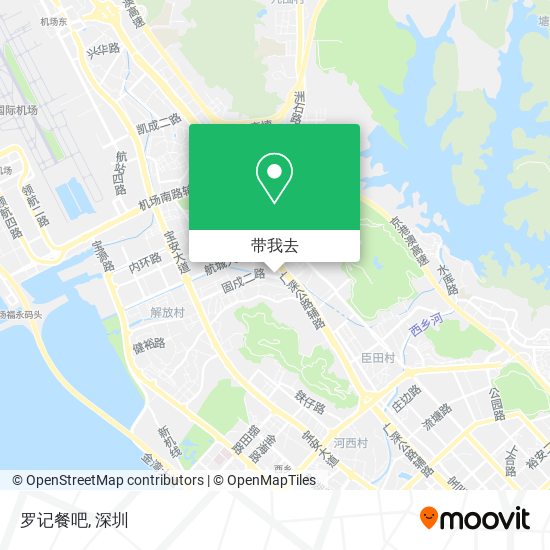 罗记餐吧地图