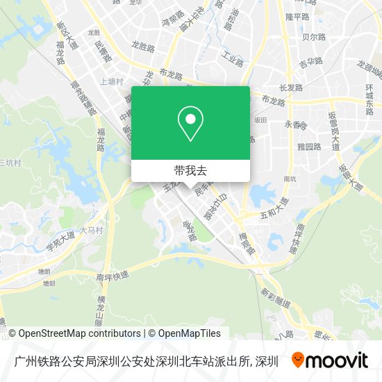 广州铁路公安局深圳公安处深圳北车站派出所地图