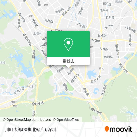 川町太郎(深圳北站店)地图
