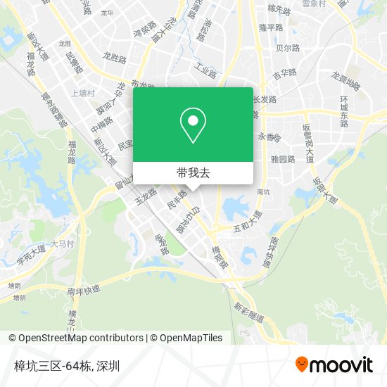 樟坑三区-64栋地图