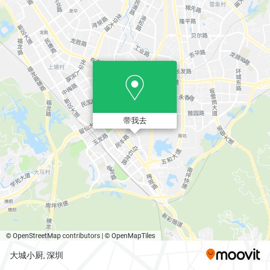 大城小厨地图