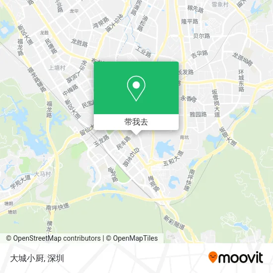大城小厨地图