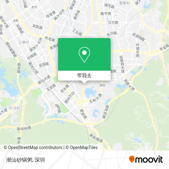潮汕砂锅粥地图