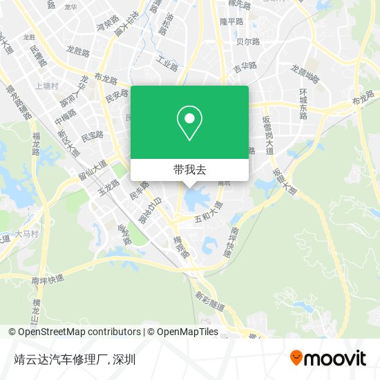 靖云达汽车修理厂地图