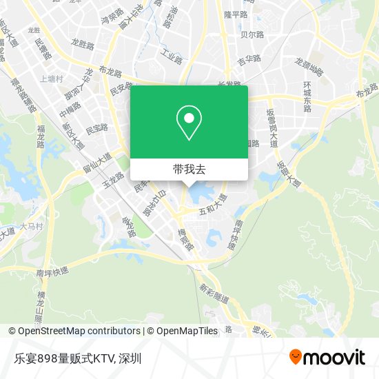 乐宴898量贩式KTV地图