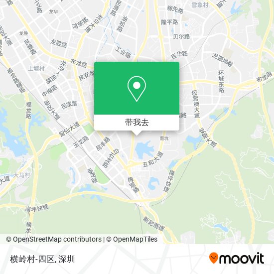 横岭村-四区地图
