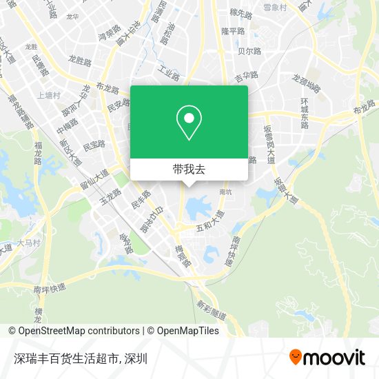 深瑞丰百货生活超市地图