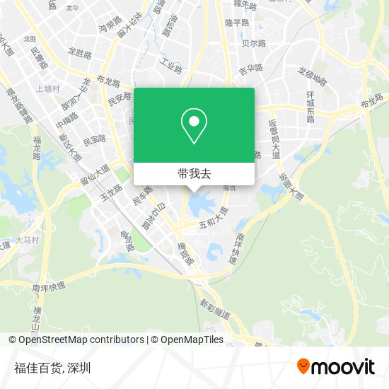 福佳百货地图