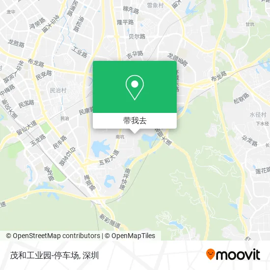 茂和工业园-停车场地图
