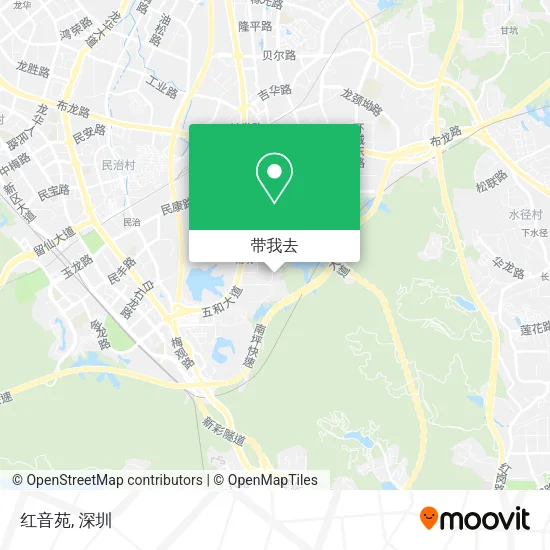红音苑地图