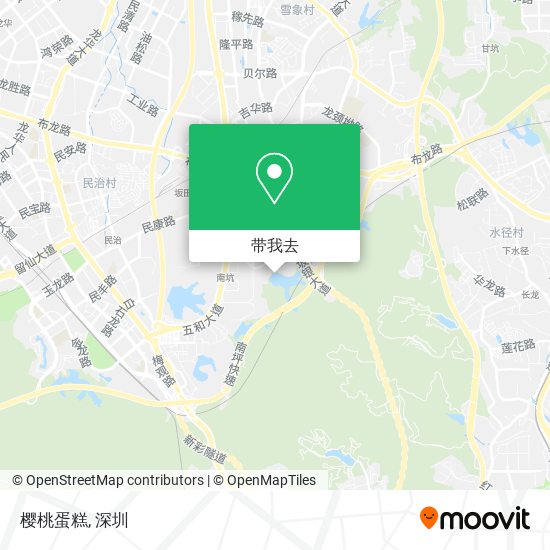 樱桃蛋糕地图