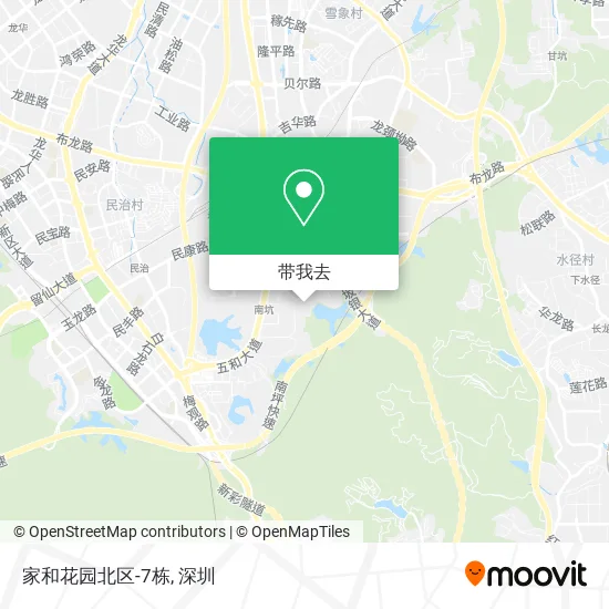家和花园北区-7栋地图