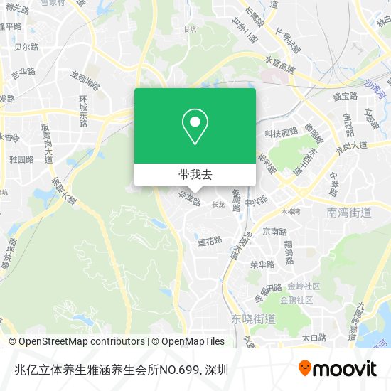 兆亿立体养生雅涵养生会所NO.699地图